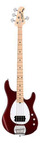 Sterling By Music Man Sb4 Bajo Eléctrico Candy Apple Red