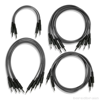 Boredbrain Music Pack 12 Cables Patch Modular 3.5 Ts Colores
