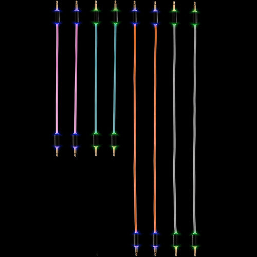 Myvolts Candycord Halo 2 Cables Patch Led Sunset Peach 15 Cm