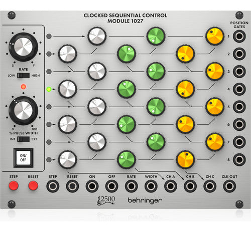 Behringer 1027 Step Sequencer Módulo Eurorack