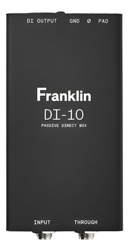 Franklin Audio Di-10 | Caja Directa Pasiva De Alta Fidelidad