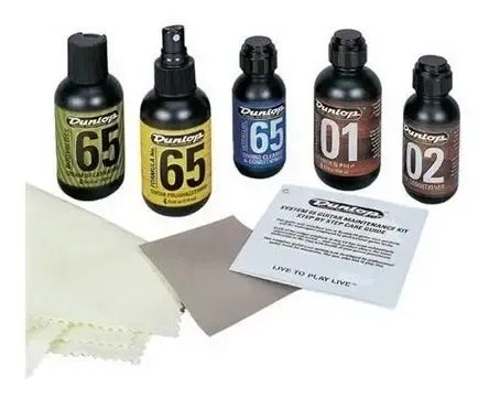 Dunlop 65 Kit Limpieza Guitarra/bajo Maintenance Kit 6500
