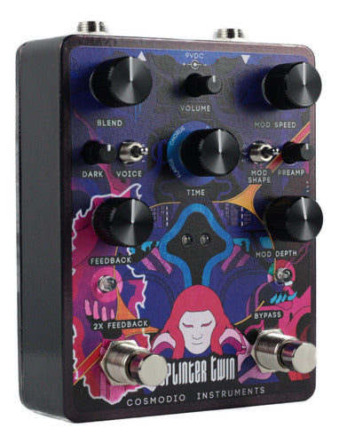 Cosmodio Instruments Splinter Twin Pedal Experimental Morado