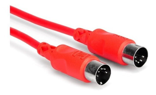 Cable Midi 5 Pines Hosa Rojo 90 Cm