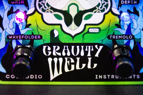 Cosmodio Gravity Well Pedal Analógico Tremolo Wavefolder