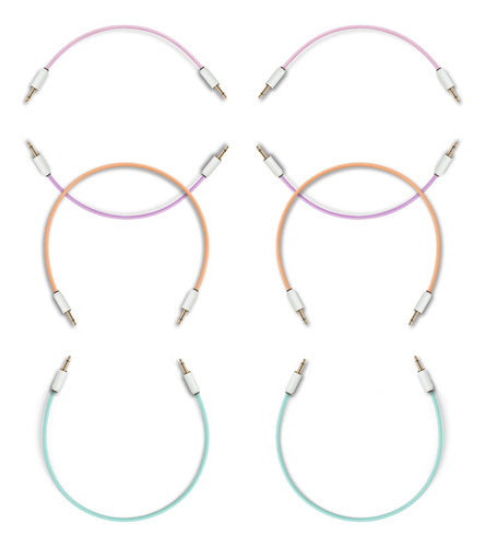 Myvolts 8 Pack Candycords, Cables Patch 3.5 Mm Colores