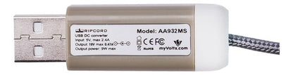 Myvolts Ripcord 19v Usb Adaptador Akai Mpc One, Akai Force