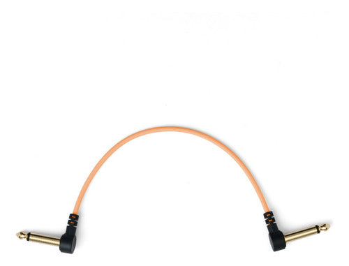 Myvolts Candycords: Cable Patch Angular Pedales, 10cm