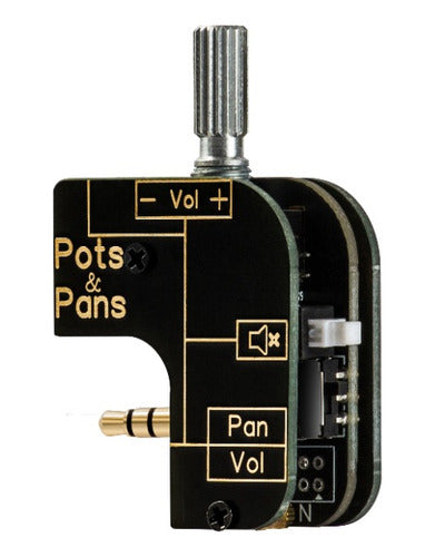 Myvolts Pots & Pans: Control Volumen, Paneo Y Mute.