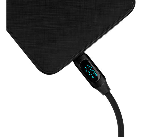Myvolts Cable Usb-c A Usb-c Con Pantalla Lcd - 1m, 100w Goma