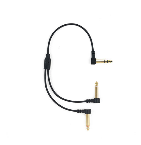 Cable Candycord Splitter Pedal Estéreo A 2 Mono 25cm Myvolts