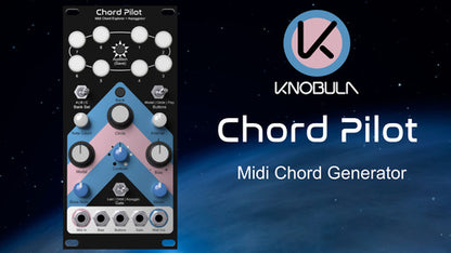 Knobula Chord Pilot Midi Chord Explorer Módulo Eurorack