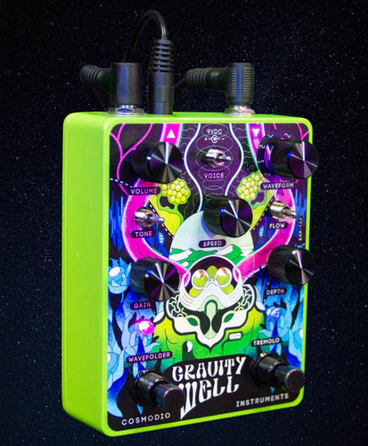 Cosmodio Gravity Well Pedal Analógico Tremolo Wavefolder