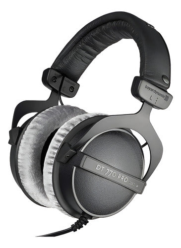 Audífonos Beyerdynamic Dt 770 Pro 80 Ohm Negro/gris