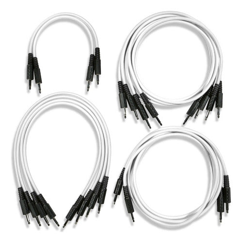 Boredbrain Music Pack 12 Cables Patch Modular 3.5 Ts Colores