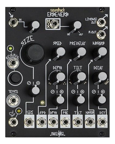 Make Noise Erbe-verb Panel Negro Ed. Exclusiva Eurorack