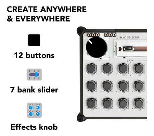 This Is Noise Nsvme Noise Machine Controlador Midi Bluetooth