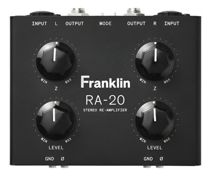 Franklin Audio Ra-20 | Re Amplificador Estéreo De Estudio