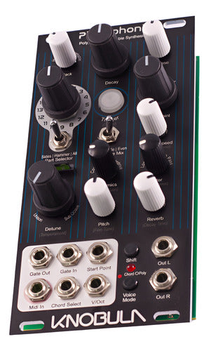 Knobula Pianophonic Oscilador Módulo Eurorack