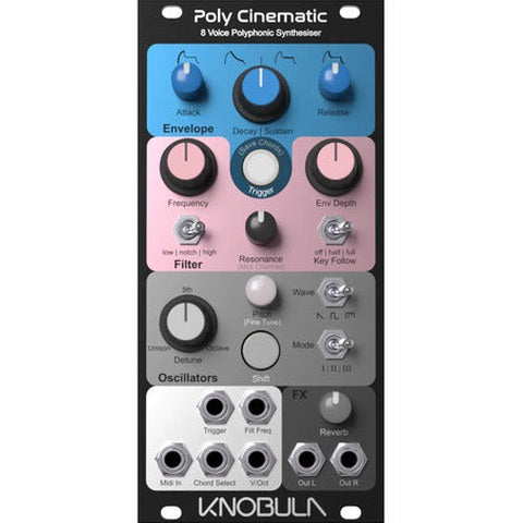 Knobula Poly Cinematic Módulo Eurorack