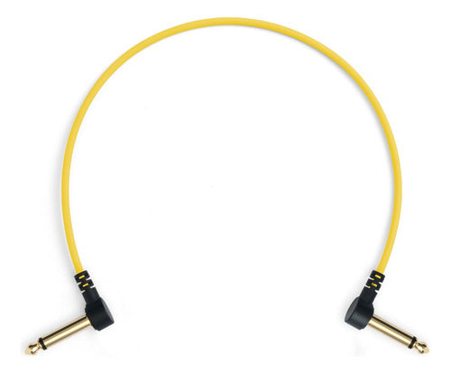 Myvolts Candycords: Cable Patch Angular Pedales, 18cm