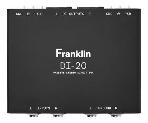Franklin Audio Di-20 | Caja Directa Pasiva Alta Fidelidad