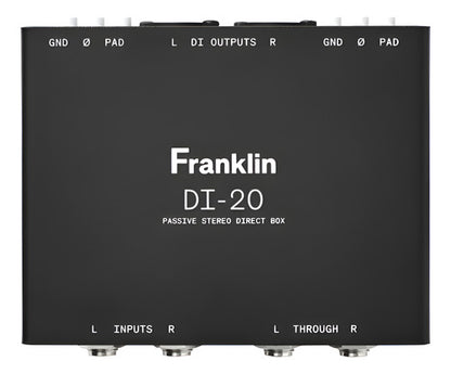 Franklin Audio Di-20 | Caja Directa Pasiva Alta Fidelidad