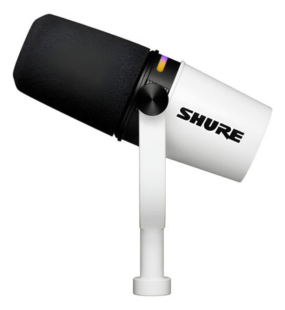 Shure MV7+ Micrófono Podcast USB/XLR - Blanco