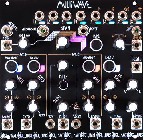 Make Noise Multiwave Oscilador Módulo Eurorack