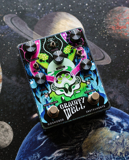 Cosmodio Gravity Well Pedal Analógico Tremolo Wavefolder