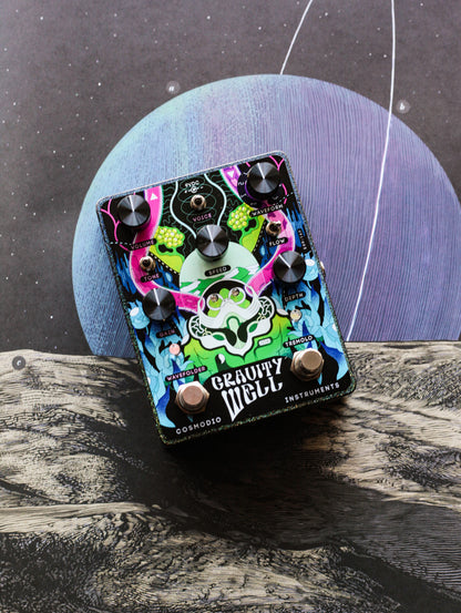Cosmodio Gravity Well Pedal Analógico Tremolo Wavefolder