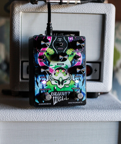 Cosmodio Gravity Well Pedal Analógico Tremolo Wavefolder