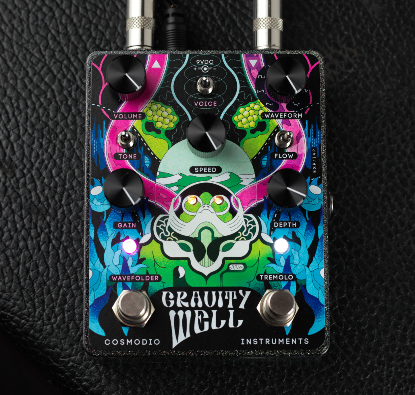 Cosmodio Gravity Well Pedal Analógico Tremolo Wavefolder