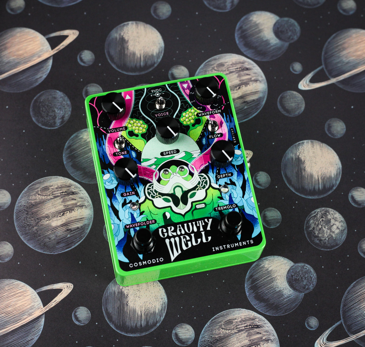 Cosmodio Gravity Well Pedal Analógico Tremolo Wavefolder