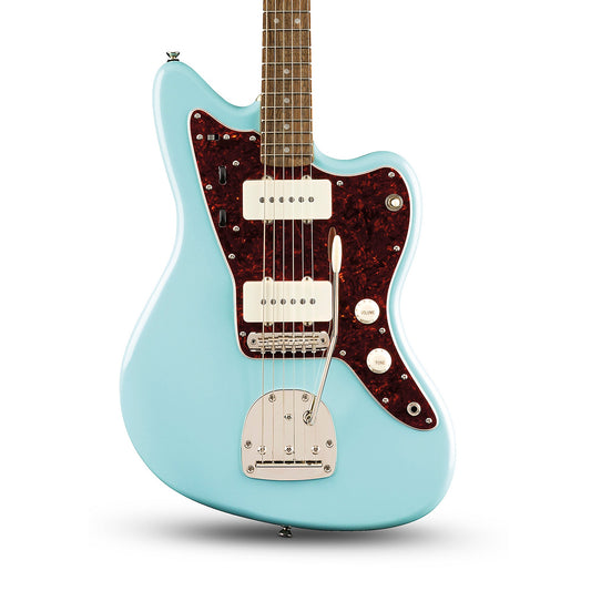 Squier Classic Vibe '60s Jazzmaster Daphne Blue vista frontal