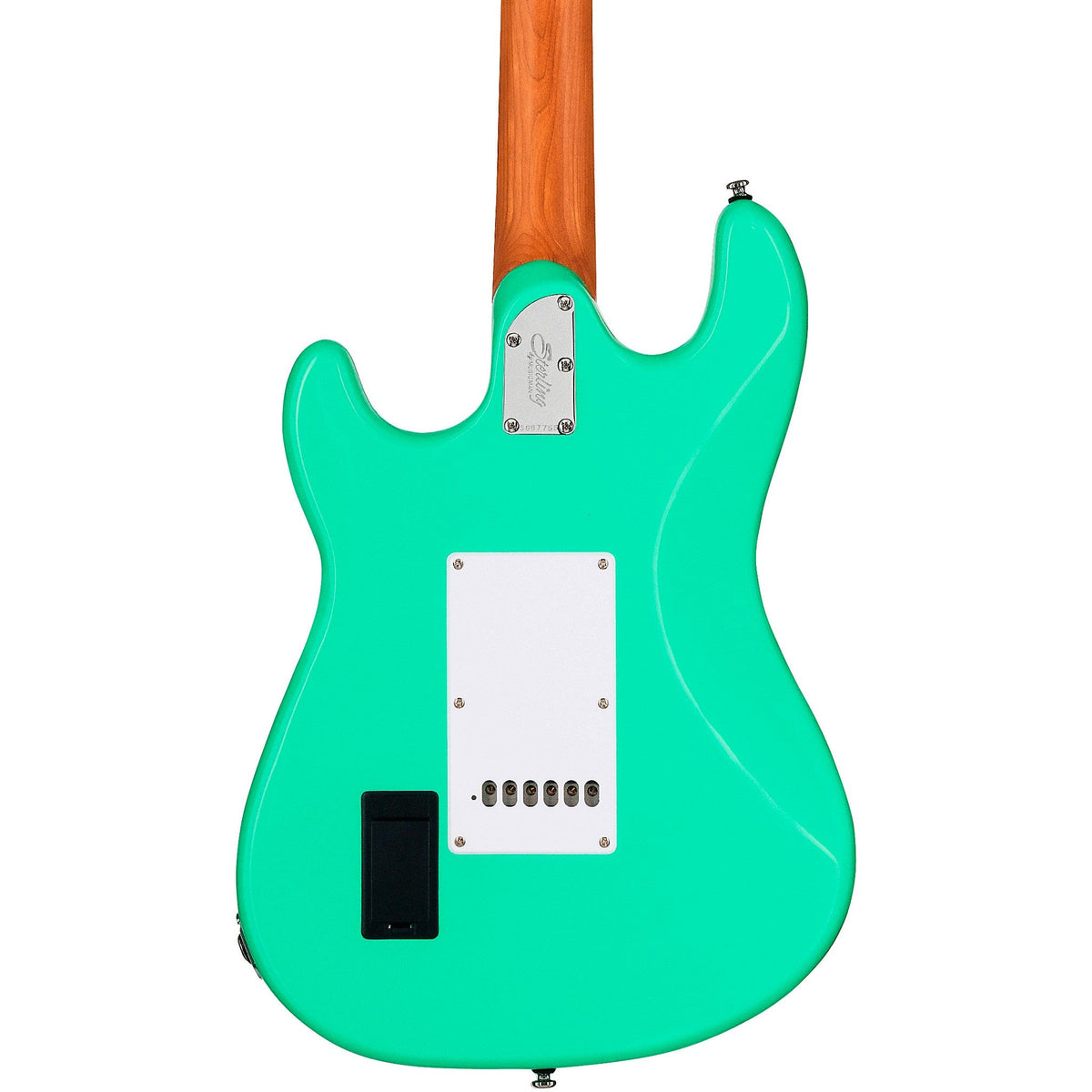 Sterling by Music Man Cutlass CT50 Plus Seafoam Green vista en ángulo