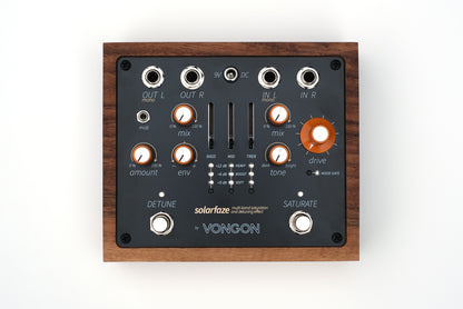 Vongon Solarfaze – Pedal Saturación multibanda y detune estéreo