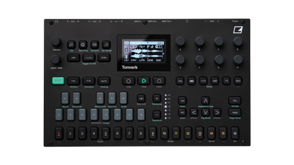 Elektron Tonverk vista superior, panel de control