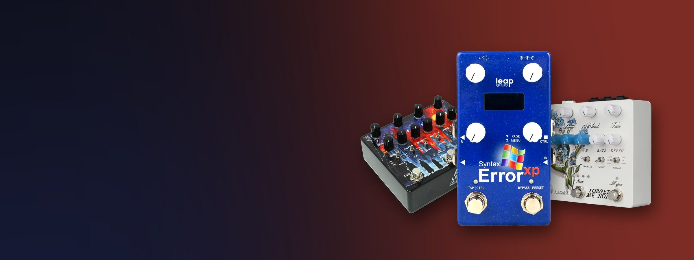 Pedales Alexander Pedals disponibles en Importwave