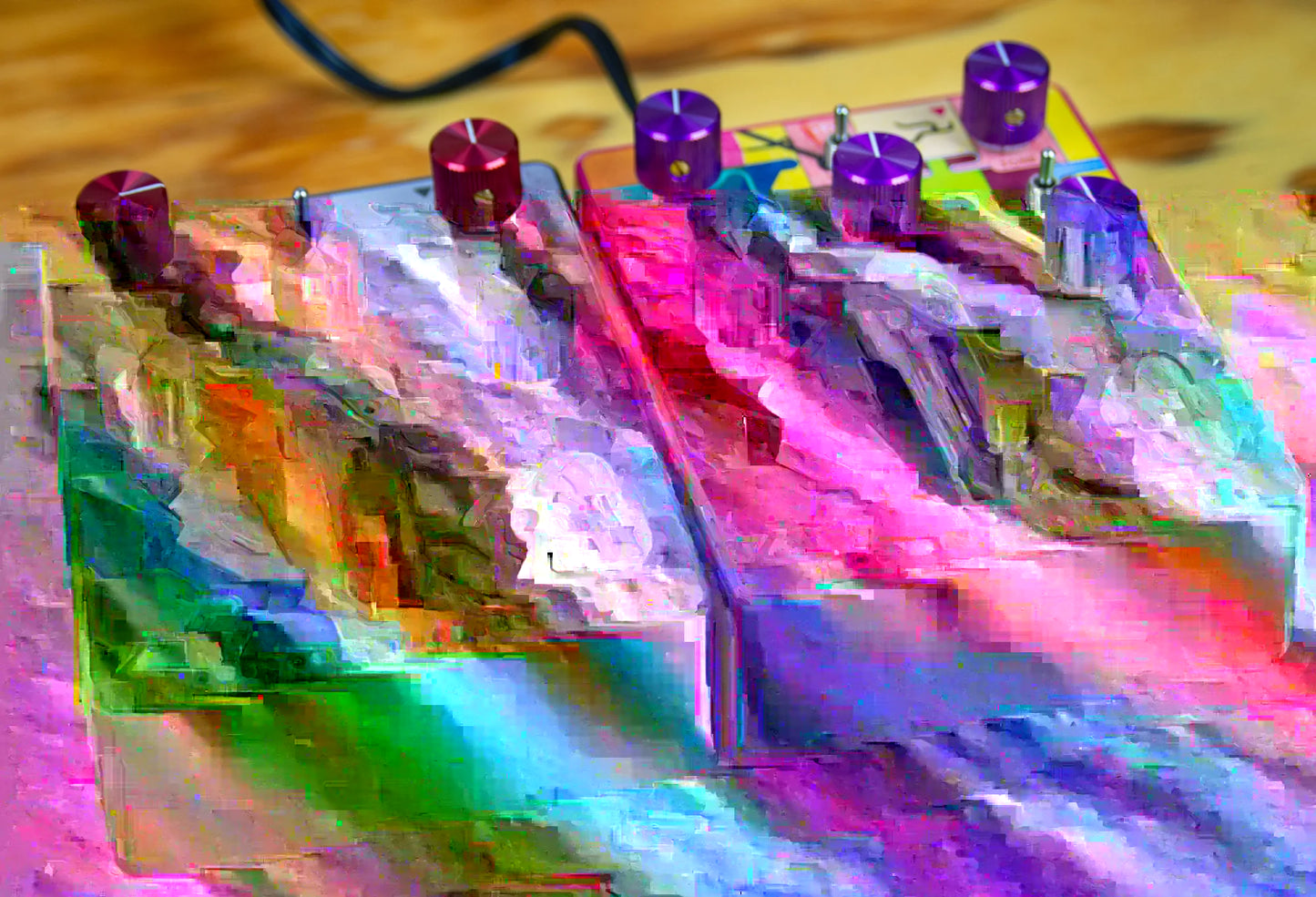 Cosmodio Pet Yeti en contexto – pedalboard