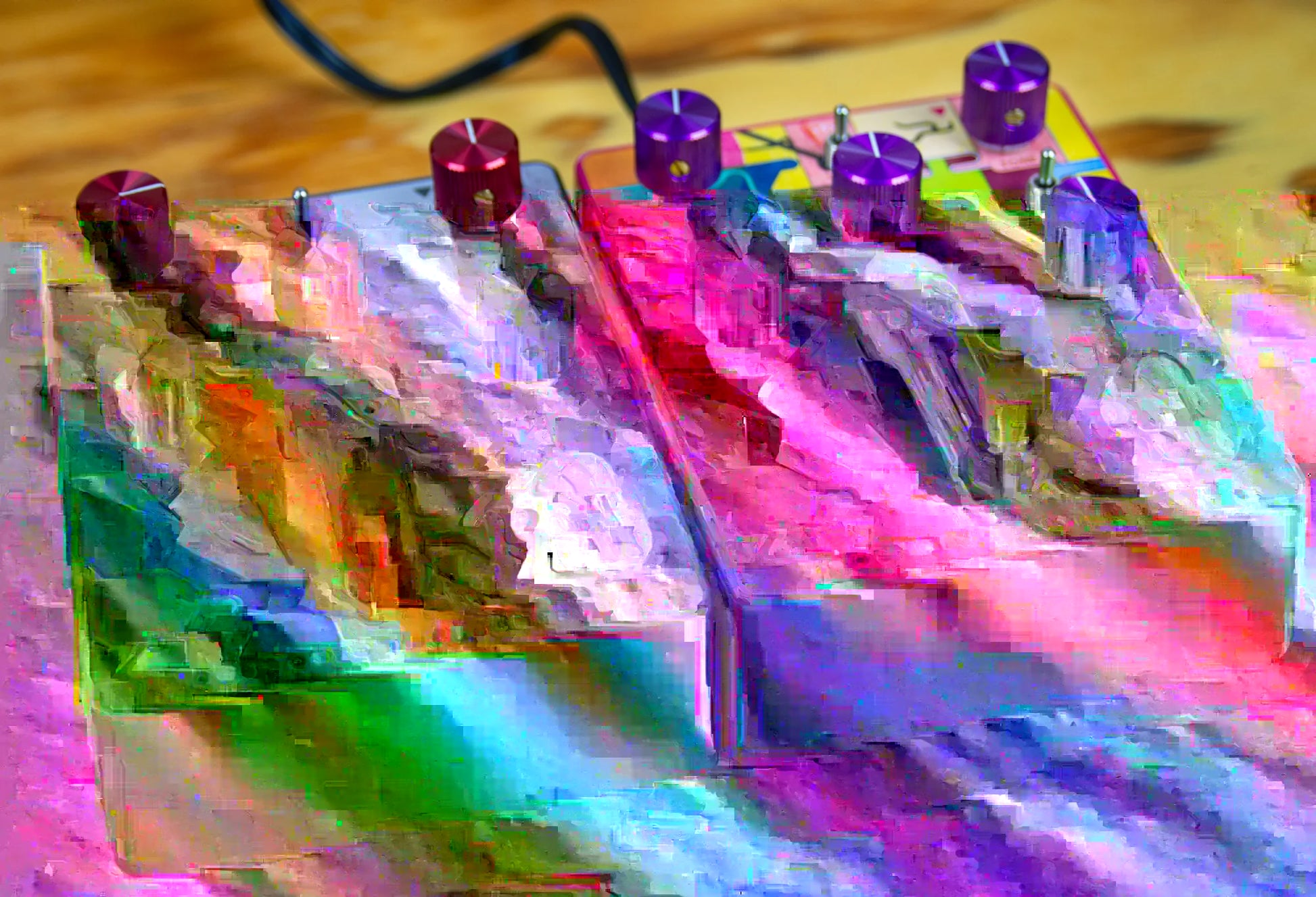Cosmodio Pet Yeti en contexto – pedalboard