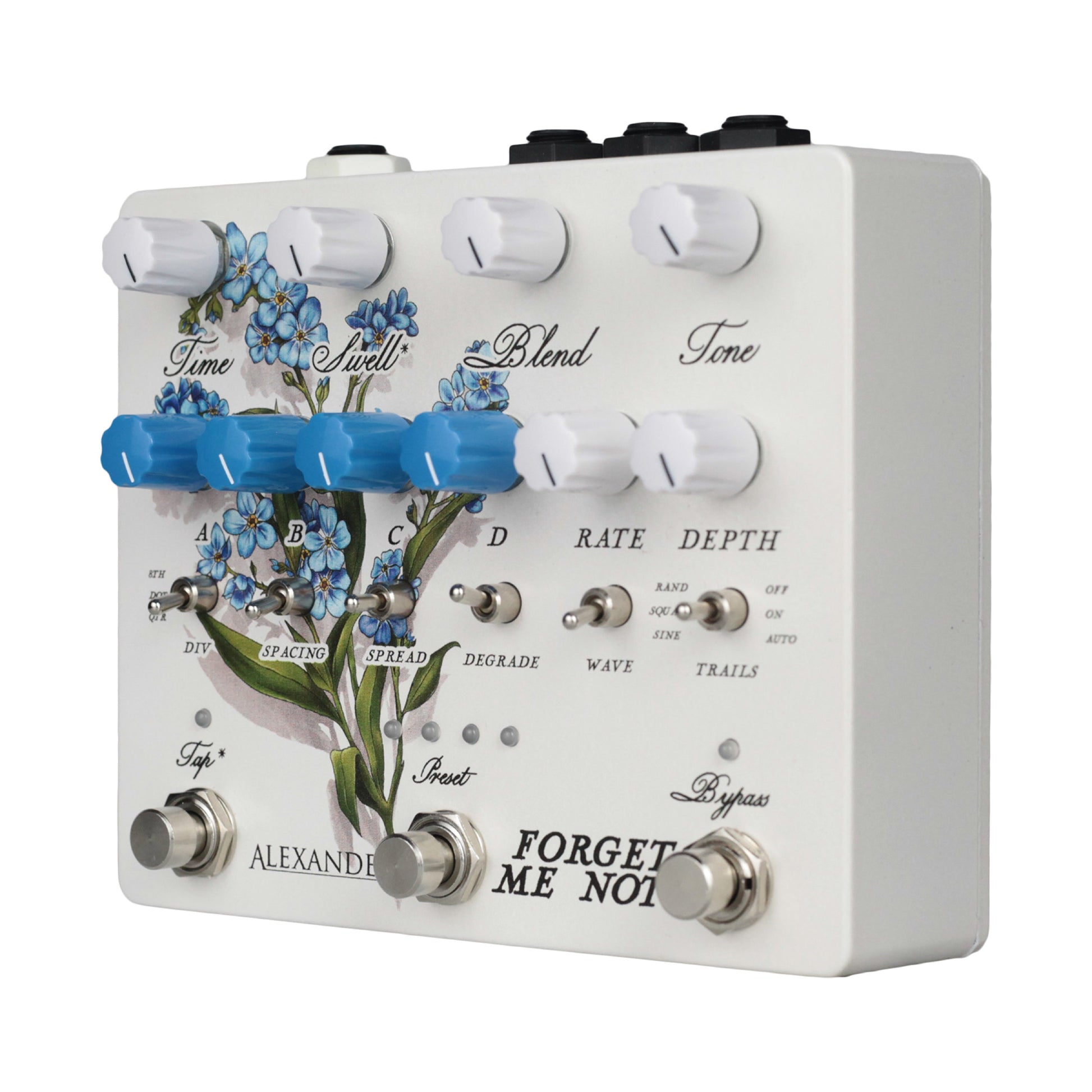 Alexander Pedals Forget Me Not vista en ángulo