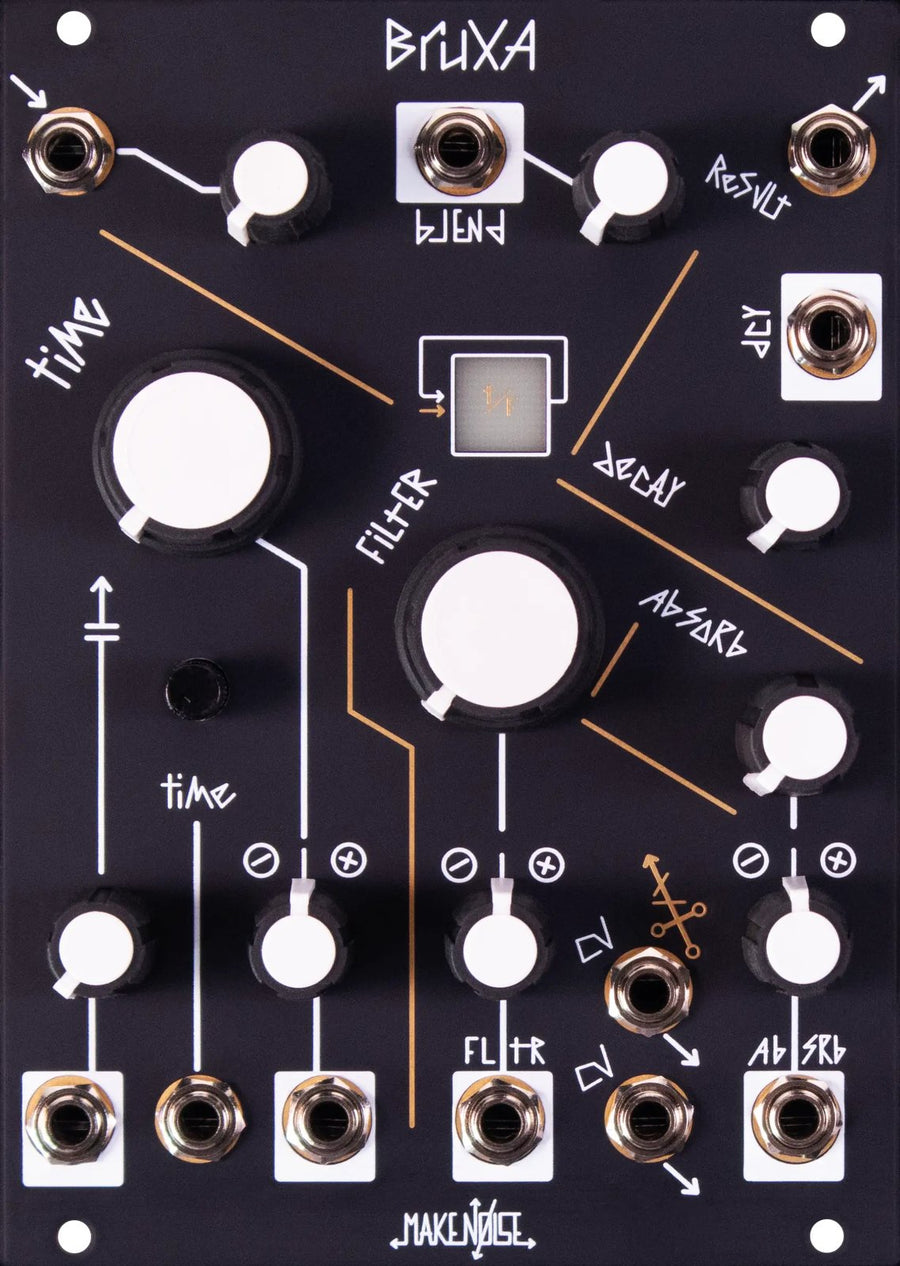 Panel del módulo Make Noise Bruxa