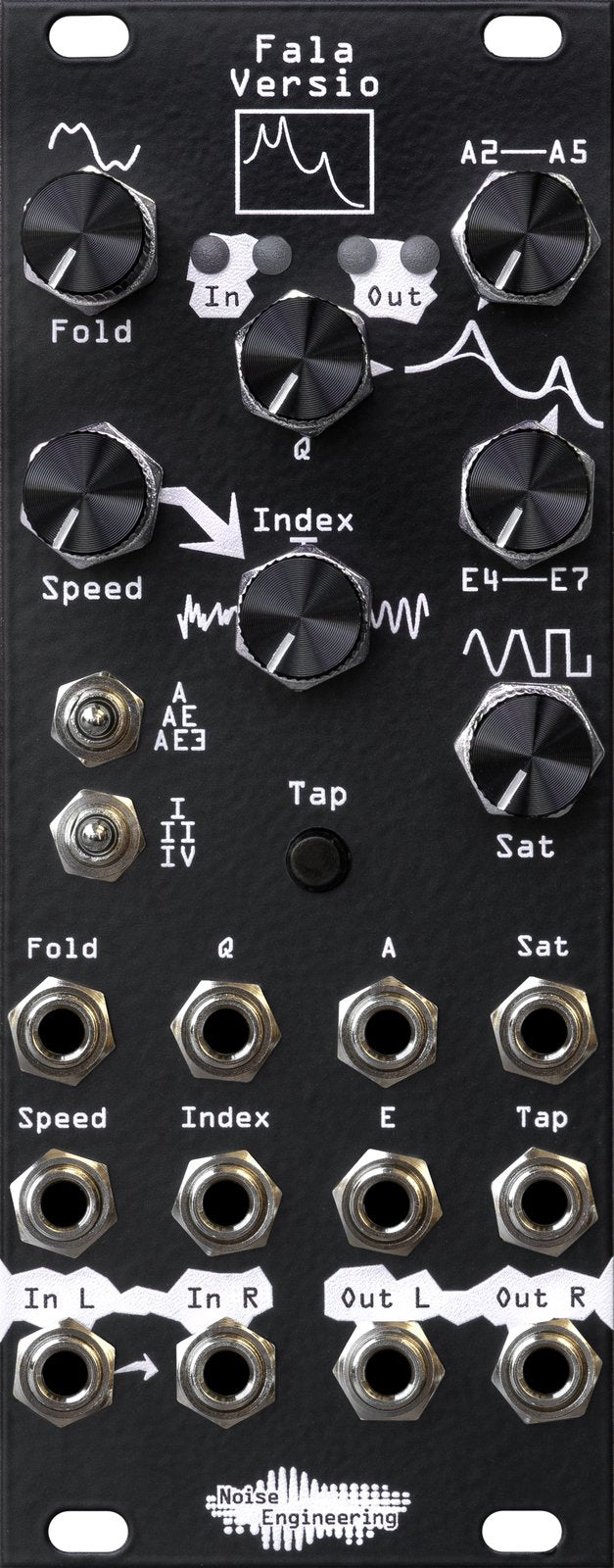 Panel del módulo Noise Engineering Fala Versio