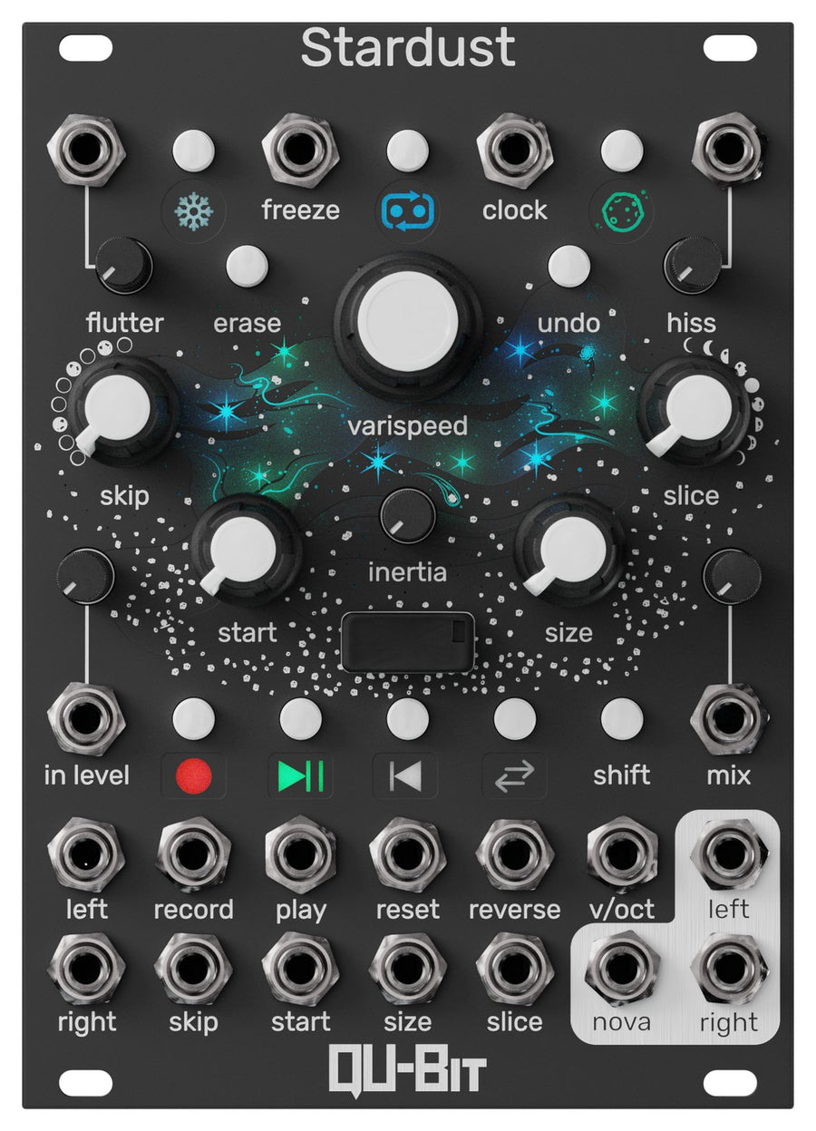 Panel del módulo Qu-Bit Stardust