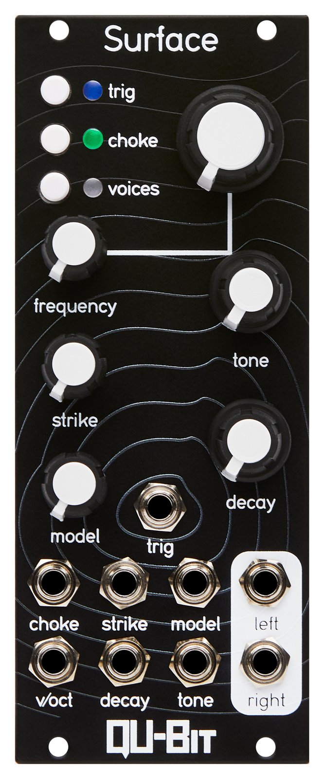Panel del módulo Qu-Bit Surface