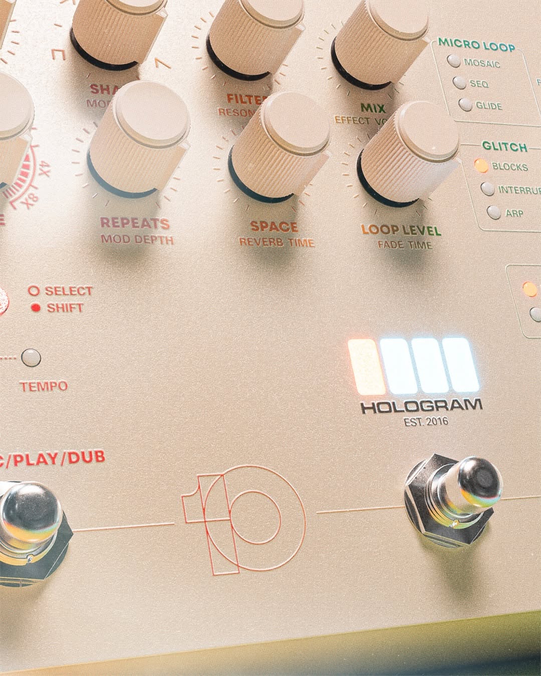 Hologram Electronics Microcosm Pedal en Chile | Pedales Boutique y
