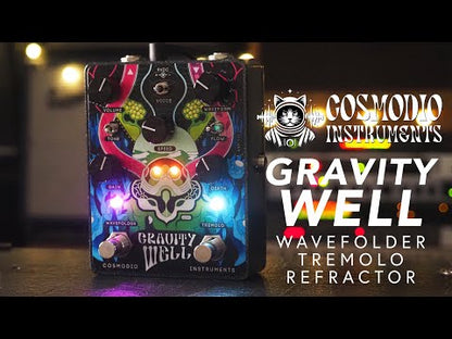 Cosmodio Gravity Well Pedal Analógico Tremolo Wavefolder