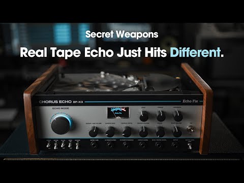 Echo Fix EF-X3 Desktop Tape Echo - Review de la escena (Secret Weapons)