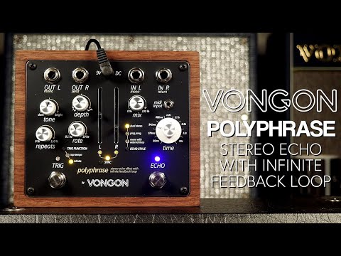 Review en video de Vongon Polyphrase por Pedal of the Day
